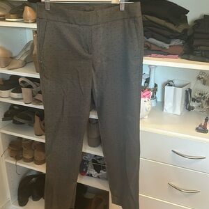Loft straight leg cropped dress pants size 2